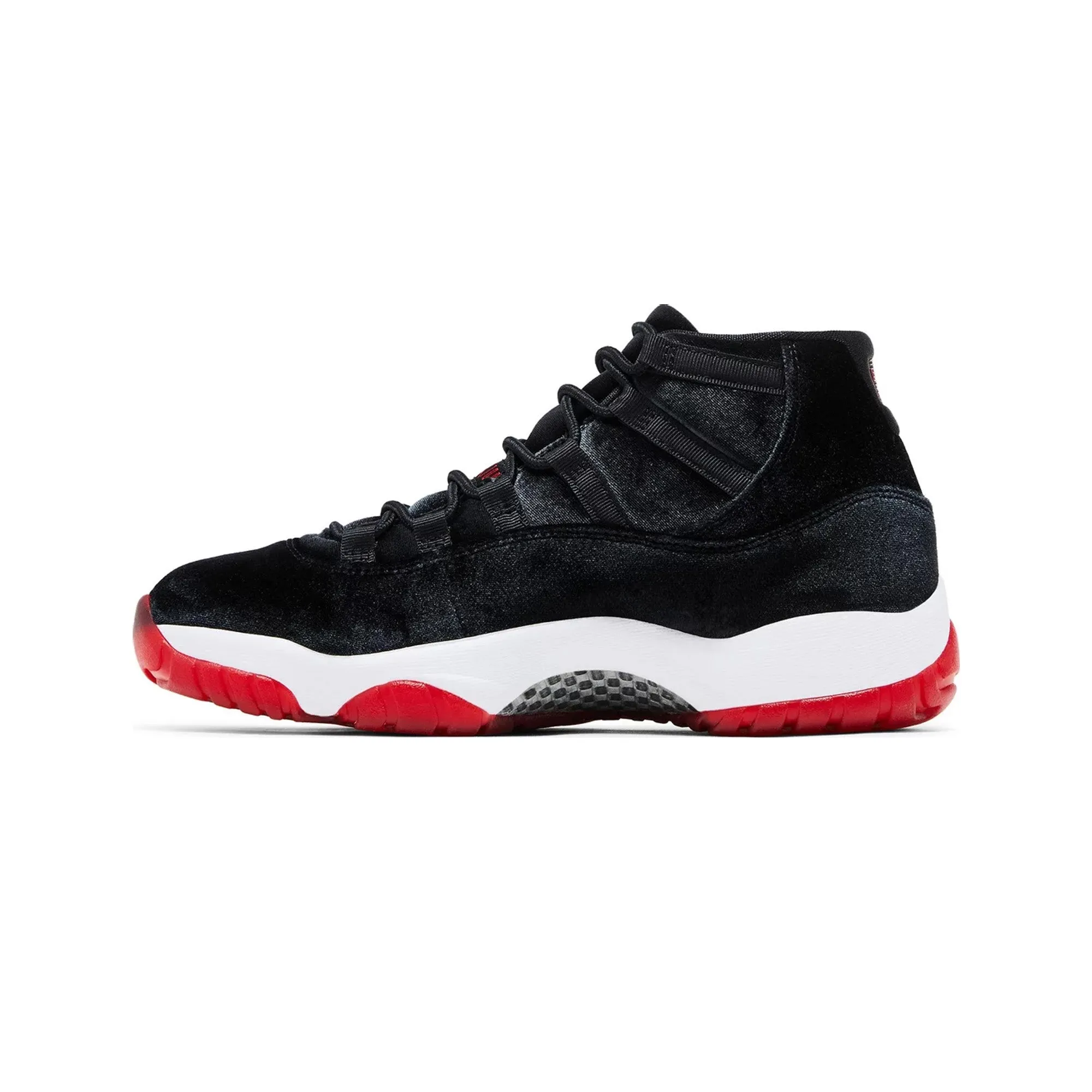 Air Jordan 11 Retro 'Bred Velvet' Women's (2024) Iridescent Sneakers