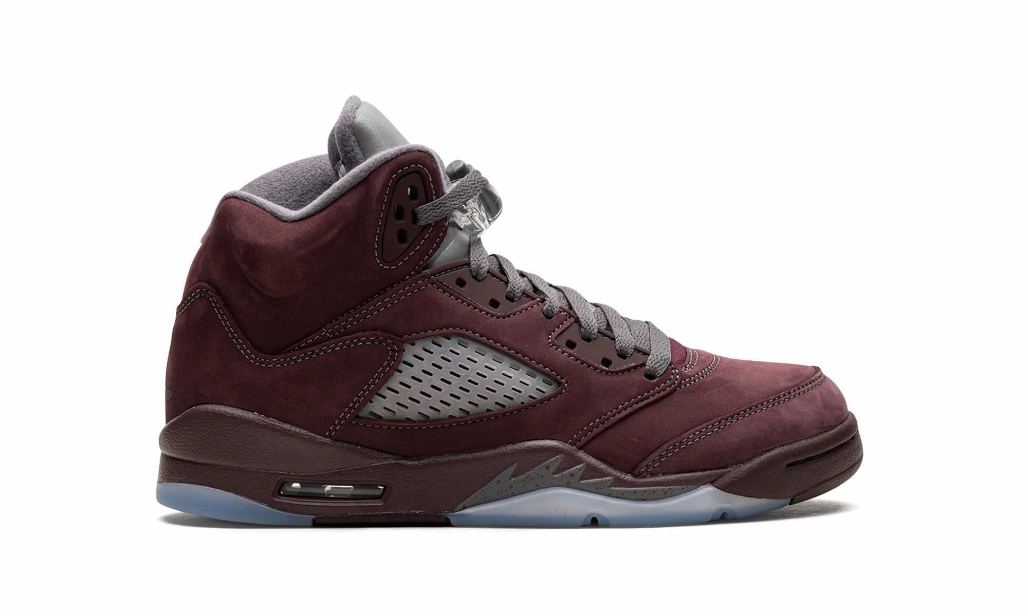 Air Jordan 5 Retro SE GS "Burgundy" Steel Toed Sneakers