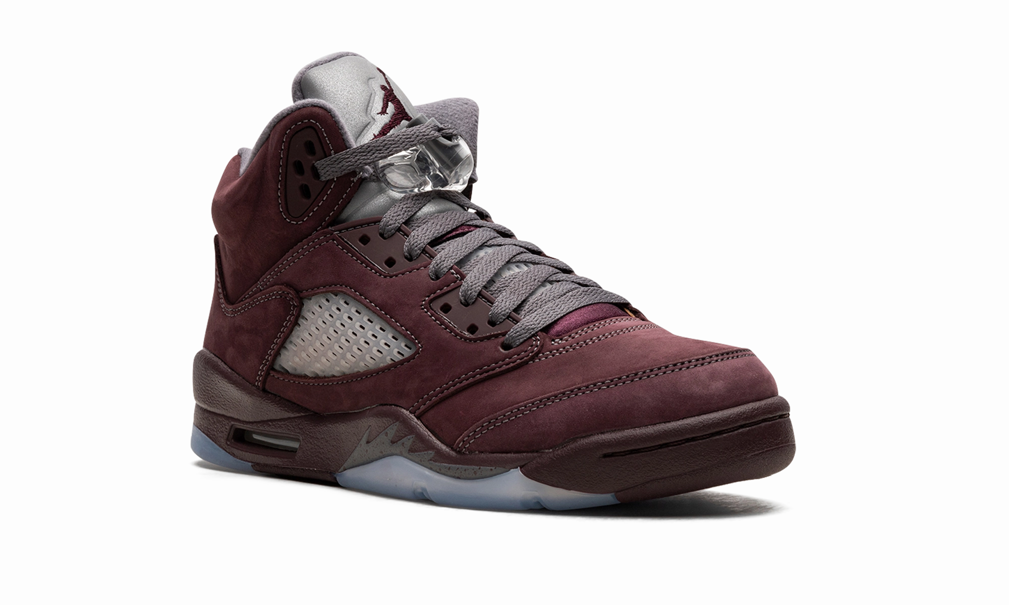 Air Jordan 5 Retro SE GS "Burgundy" Puffy Sneakers