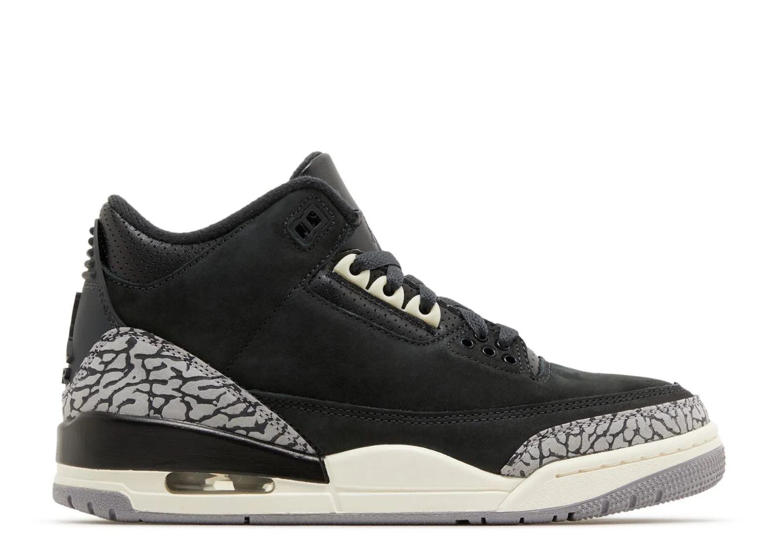 Wmns Air Jordan 3 Retro "Off Noir" (Myrtle Beach Location) Ankle Support Sneakers