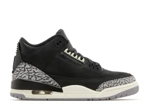 Wmns Air Jordan 3 Retro "Off Noir" (Myrtle Beach Location) Bright Sneakers