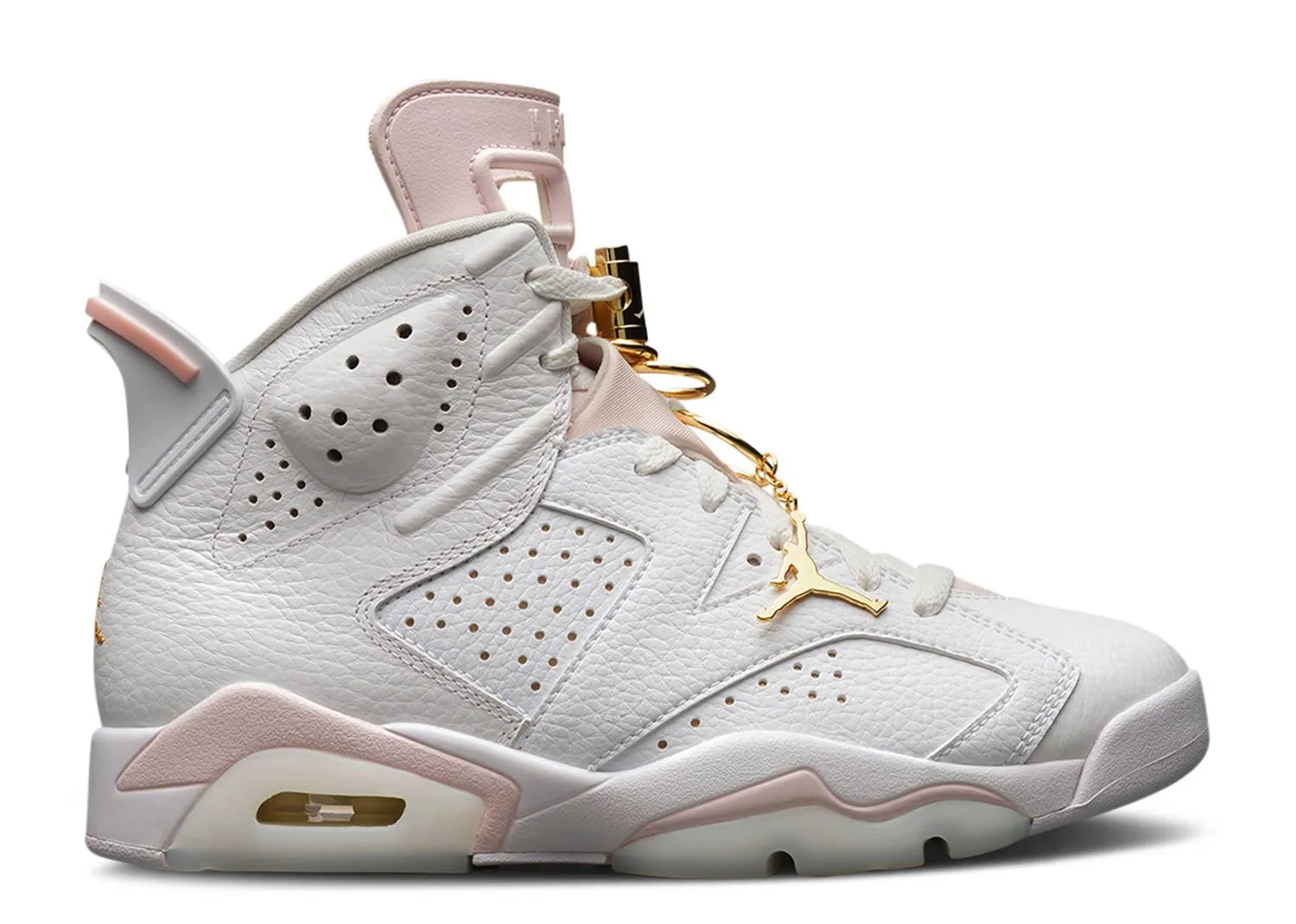Slide On Sneakers Wmns Air Jordan 6 Retro "Gold Hoops" (Myrtle Beach Location)