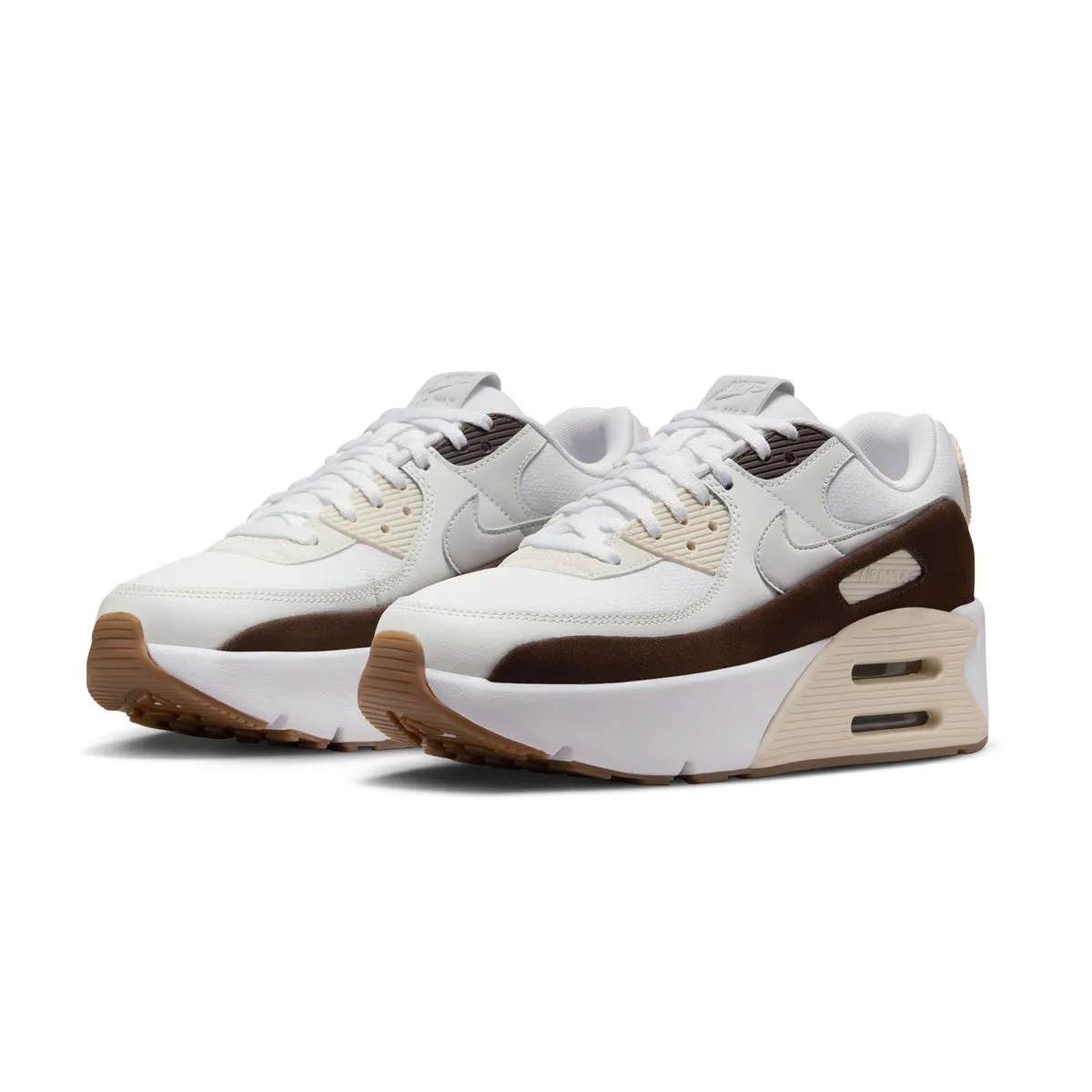 Wmns Air Max 90 LV8 'Tan Brown' Nyjah Nike Shoe