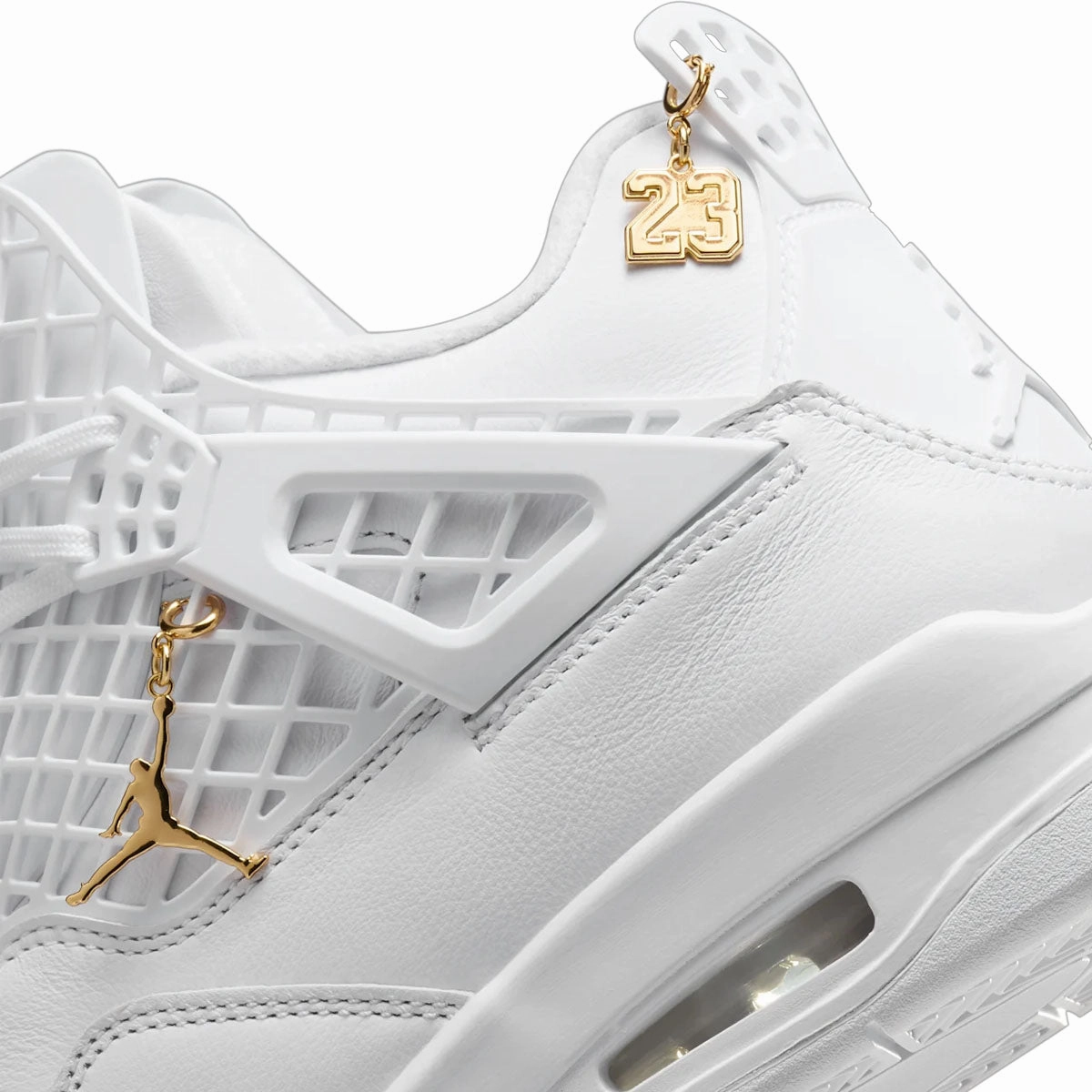 Cheap Athletic Sneakers Wmns Air Jordan 4 Net 'White'