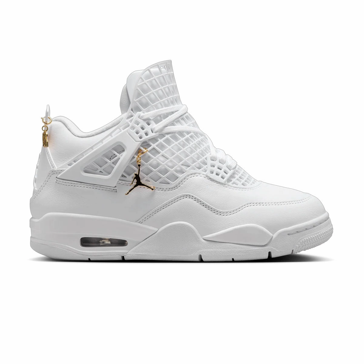 Wmns Air Jordan 4 Net 'White' Sneakers Squeak When I Walk