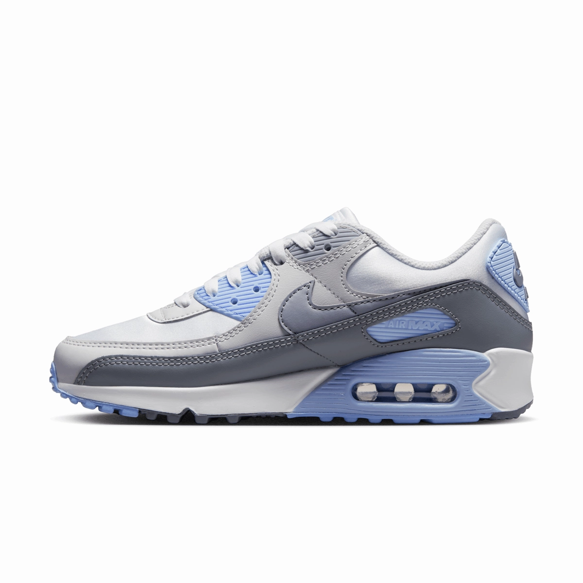 Nike Fast And Furious Shoes Wmns Air Max 90 'Grey Light Blue'