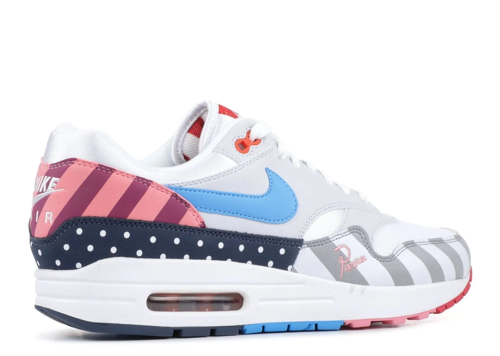 Women NIKE Air Max 1 Parra (2018) Nike Air Jordan Tennis Shoes