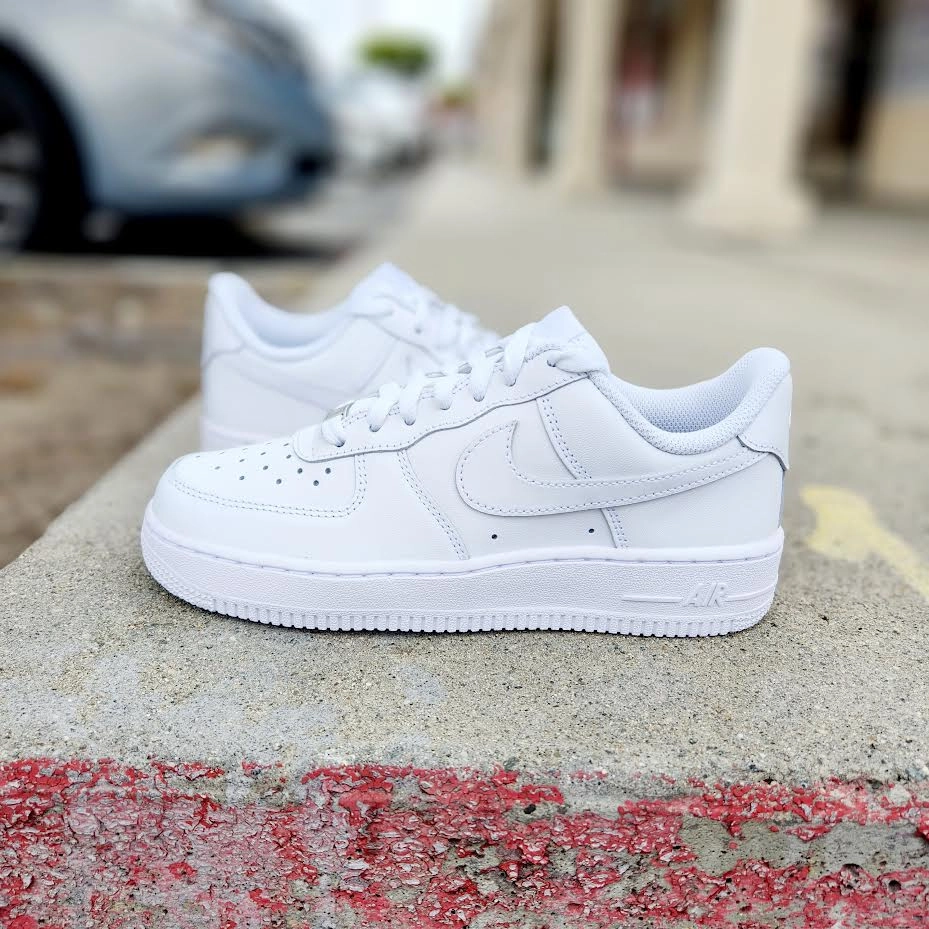 Women Nike Air Force 1 Low '07 White All Air Nike Shoes
