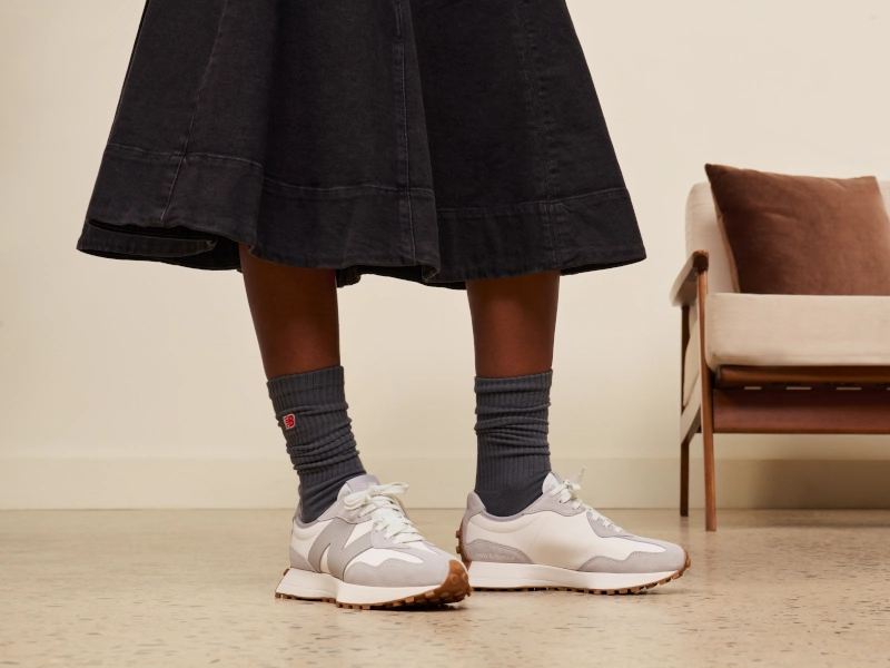 Black New Balance Shoes Women's 327