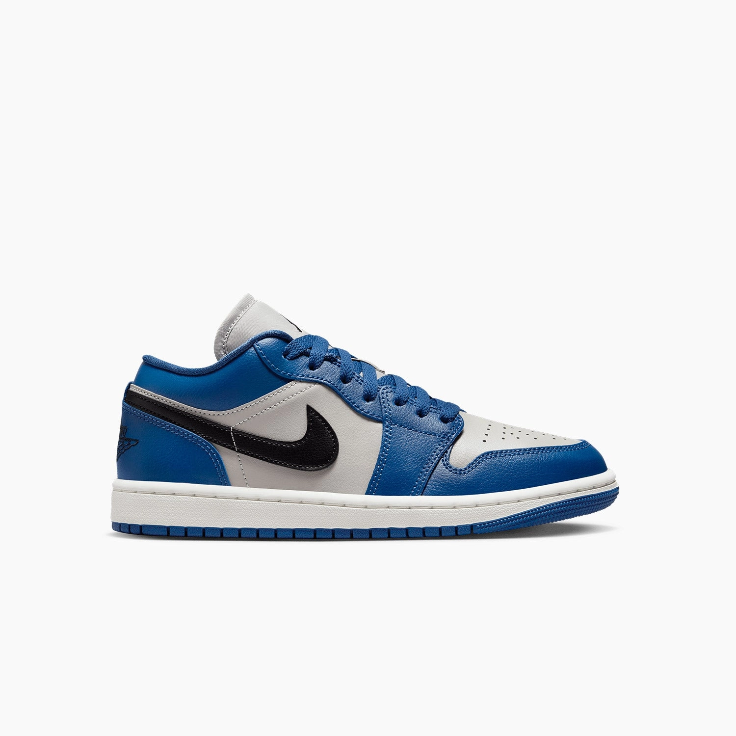 Women's Air Jordan 1 Low "French Blue" Nike Cheetah Sneakers