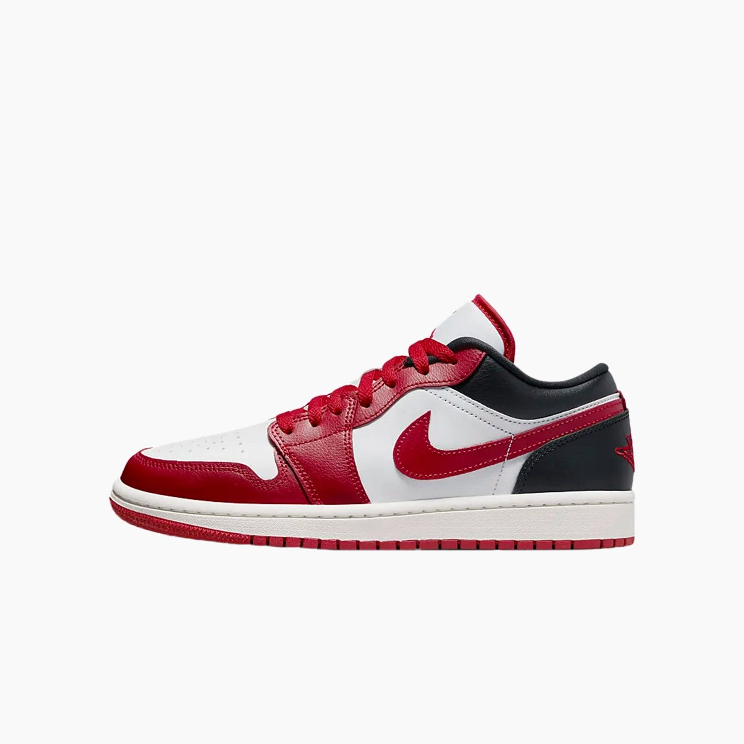Sneakers Tretorn Women's Air Jordan 1 Low "Reverse Black Toe"
