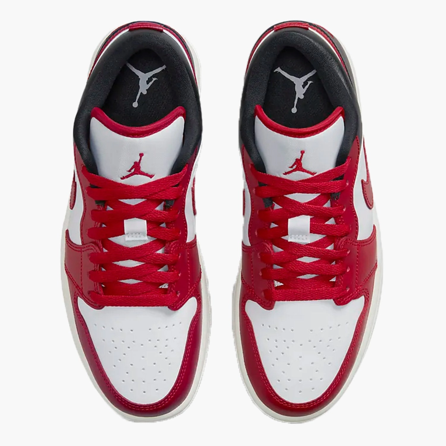 Women's Air Jordan 1 Low "Reverse Black Toe" Affordable Sneakers