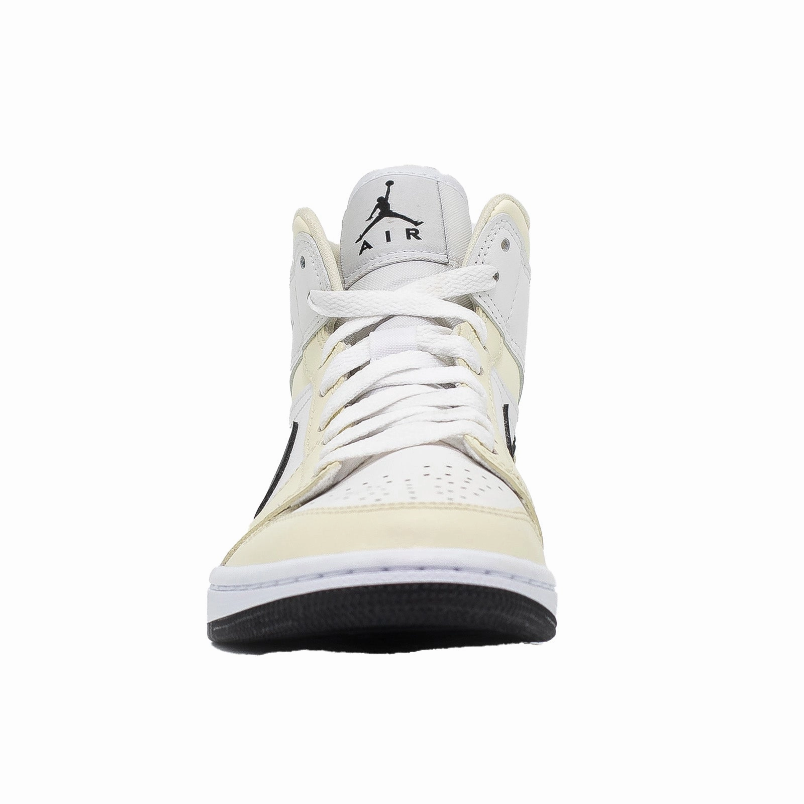 Women's Air Jordan 1 Mid, Coconut Milk Sneakers Zara