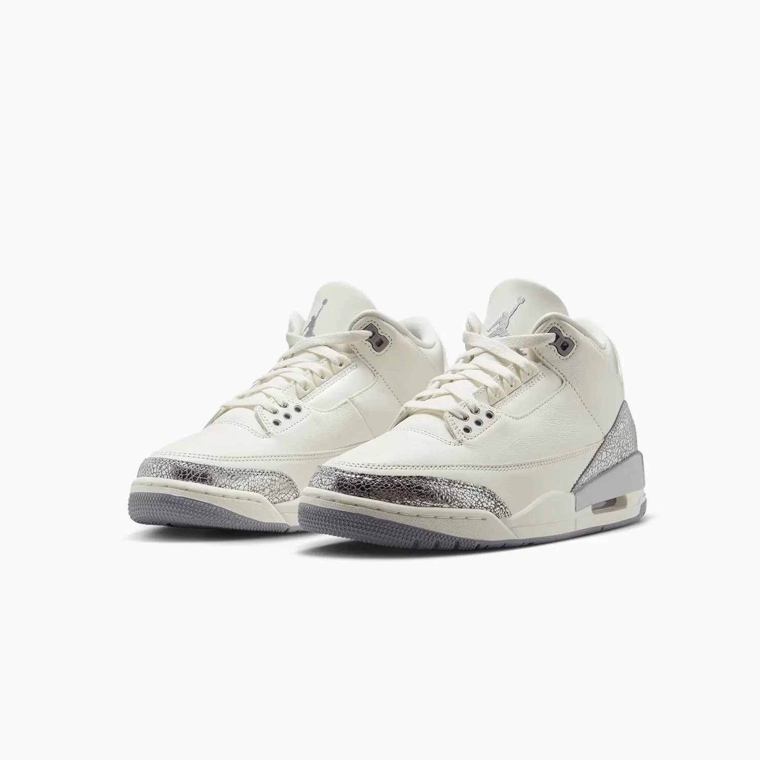 Women's Air Jordan 3 Retro "Sail Cement Grey" Sneakers Complex
