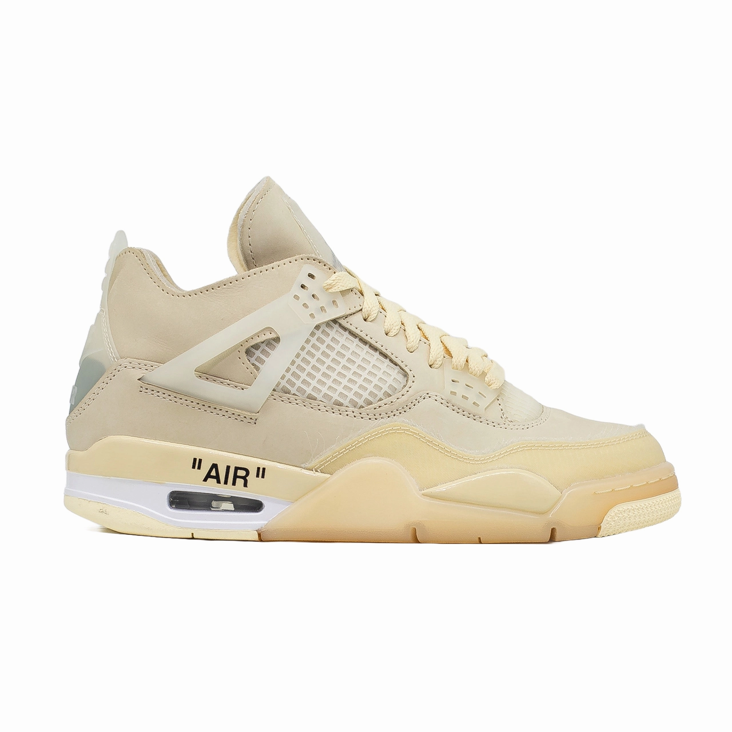 Dress With Sneakers Women's Air Jordan 4, Off-White SP Sail