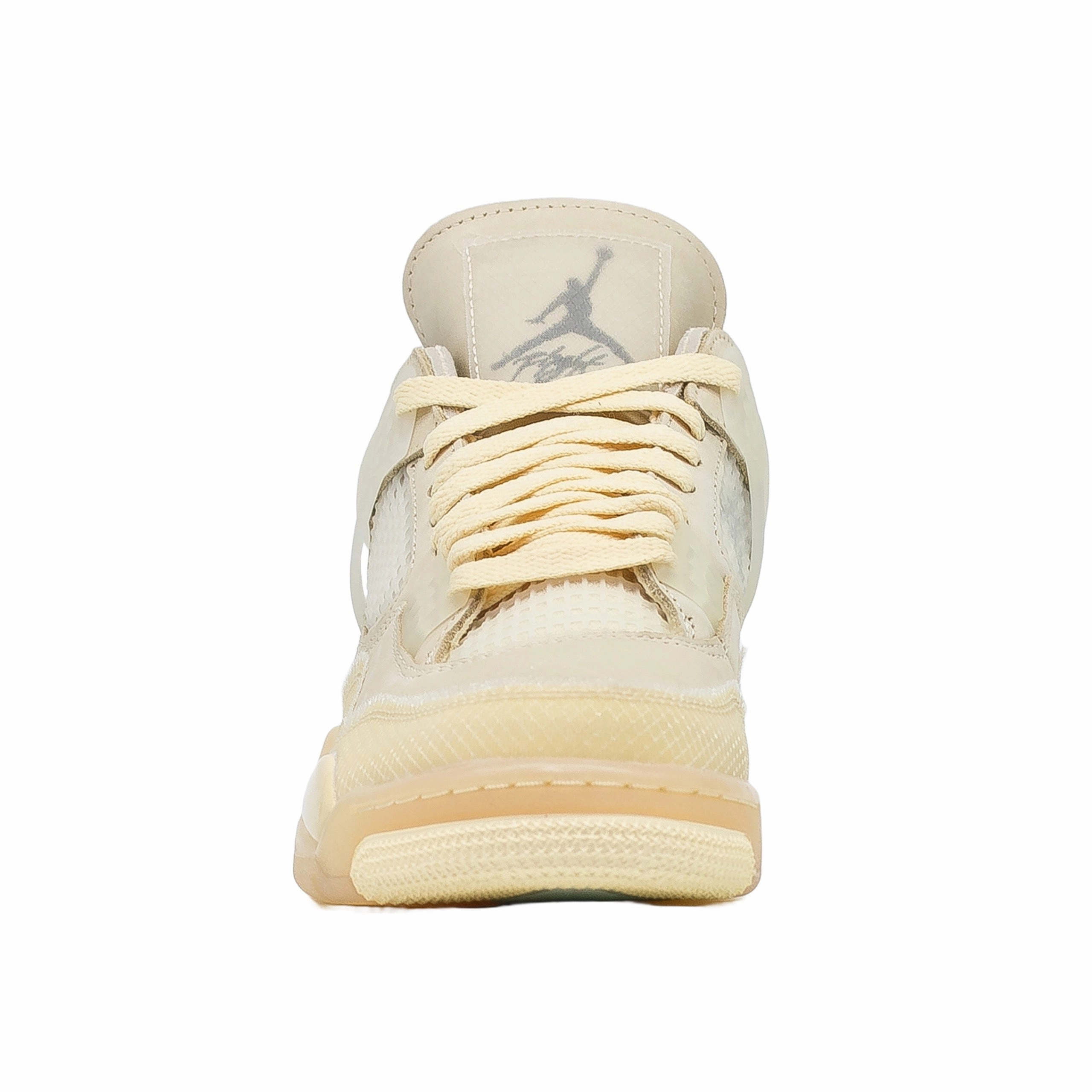 Silver Sneakers Workout Women's Air Jordan 4, Off-White SP Sail