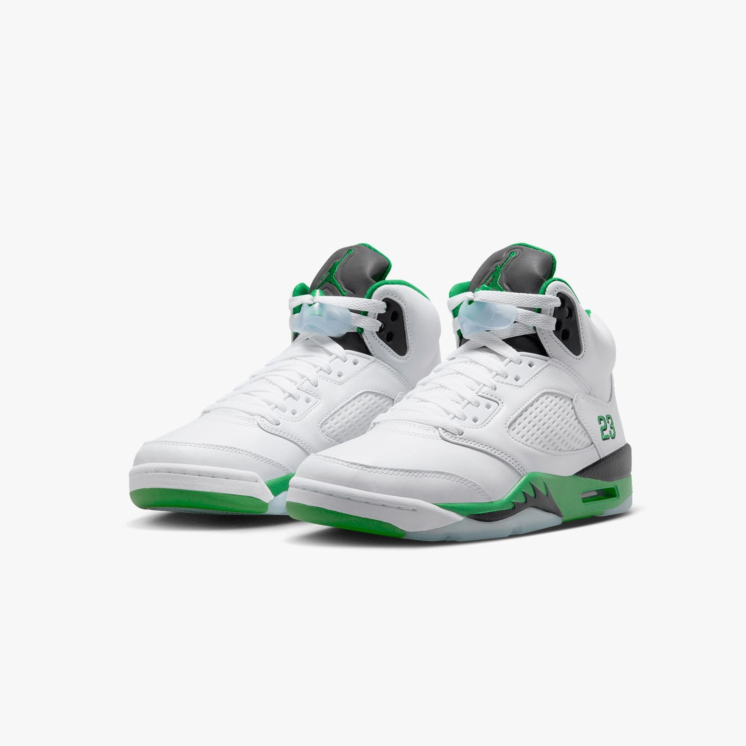 Women's Air Jordan 5 Retro "Lucky Green" Sneakers Size 8