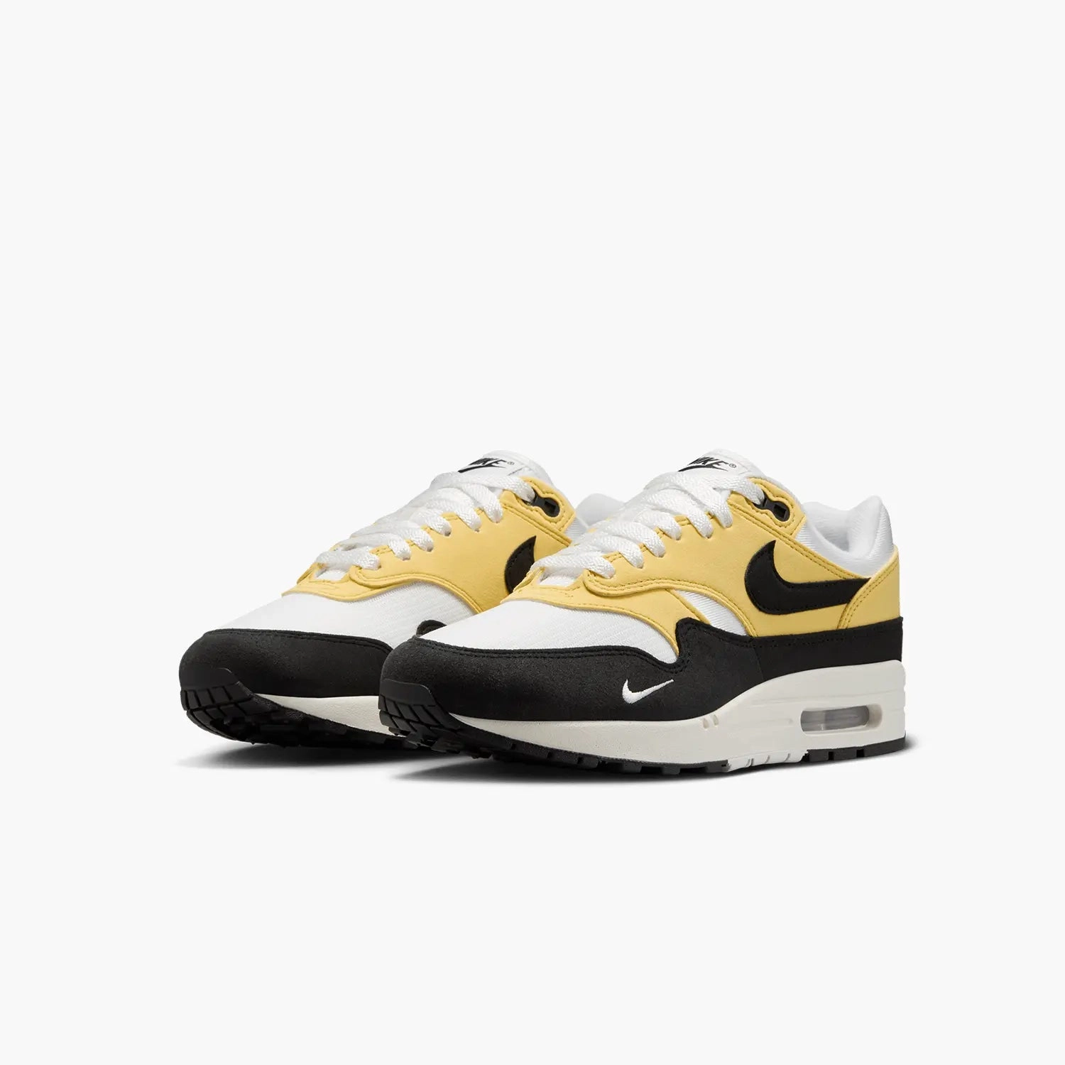 Women's Air Max 1 87 Textile 'Saturn Gold Black" Best Nike Shoe For Running Long Distances
