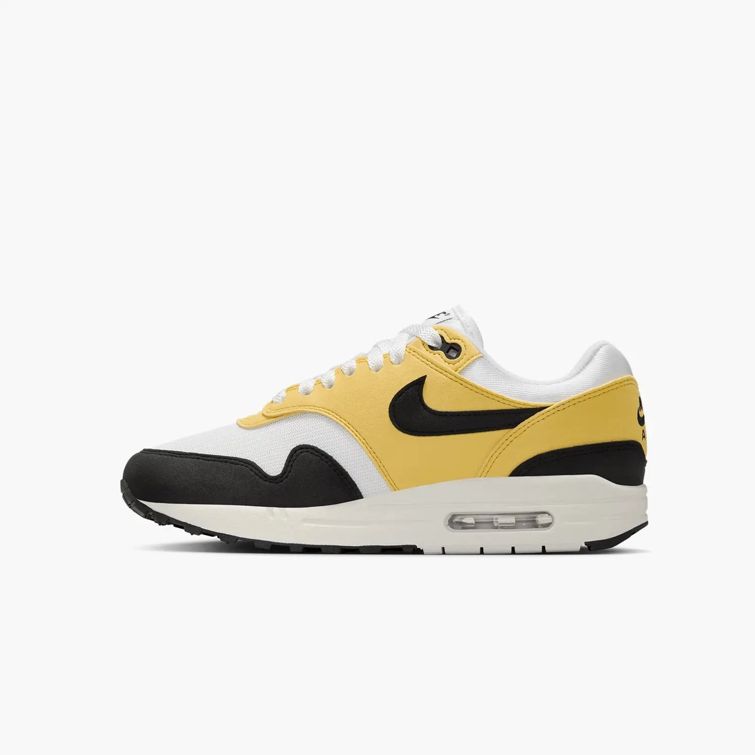 Women's Air Max 1 87 Textile 'Saturn Gold Black" Nike Dance Shoes
