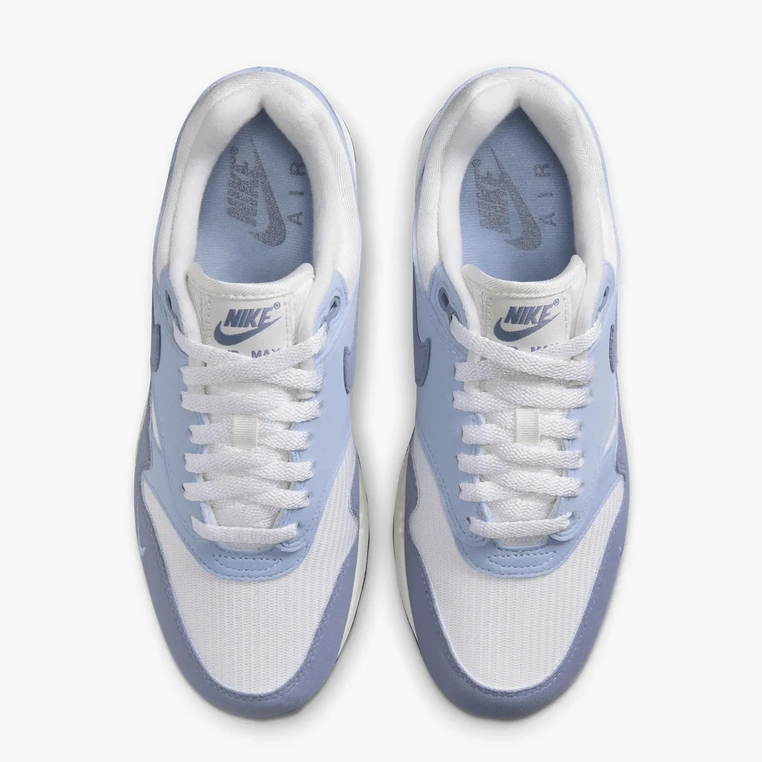 Women's Air Max 1 '87 Textile "Light Armory Blue" Nike Revolution Shoes