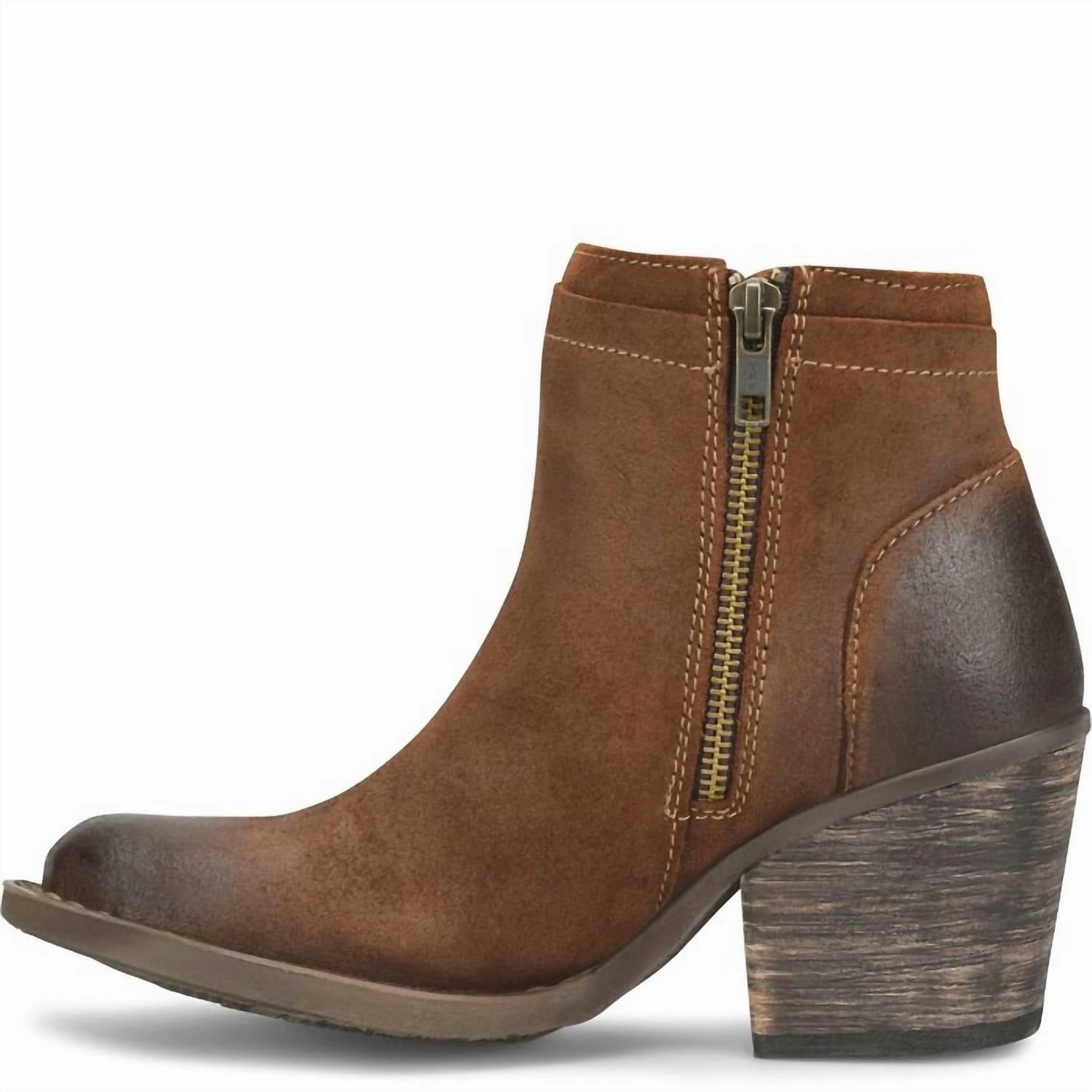 Women's Alana Heeled Boot In Brown Combs Tech Quilted Casual Boots