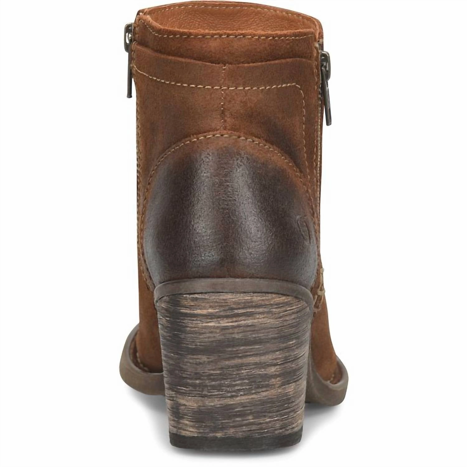 Toddler Duck Boots Women's Alana Heeled Boot In Brown