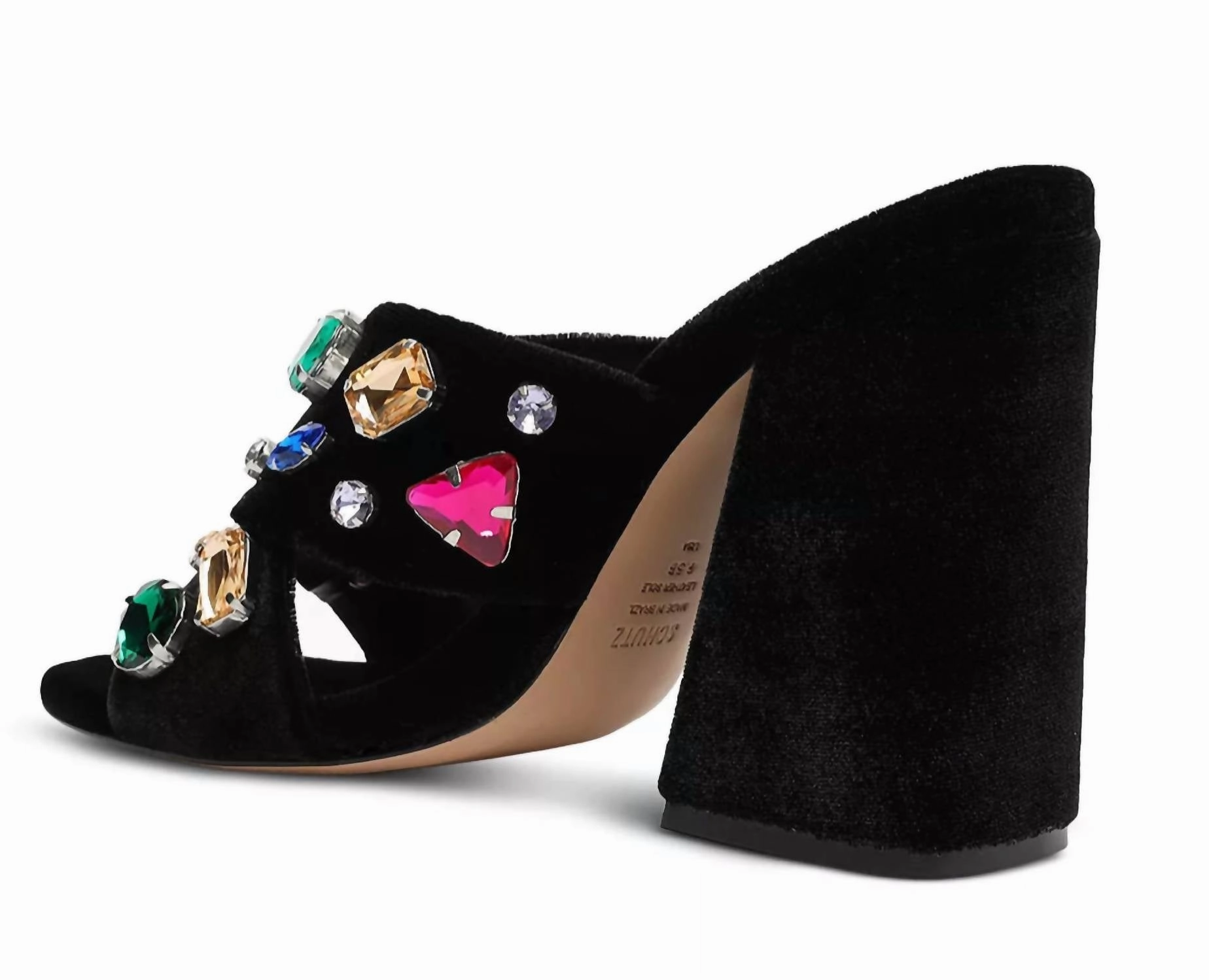 Skull Cowboy Boots Women's Callie Glam Heel In Black