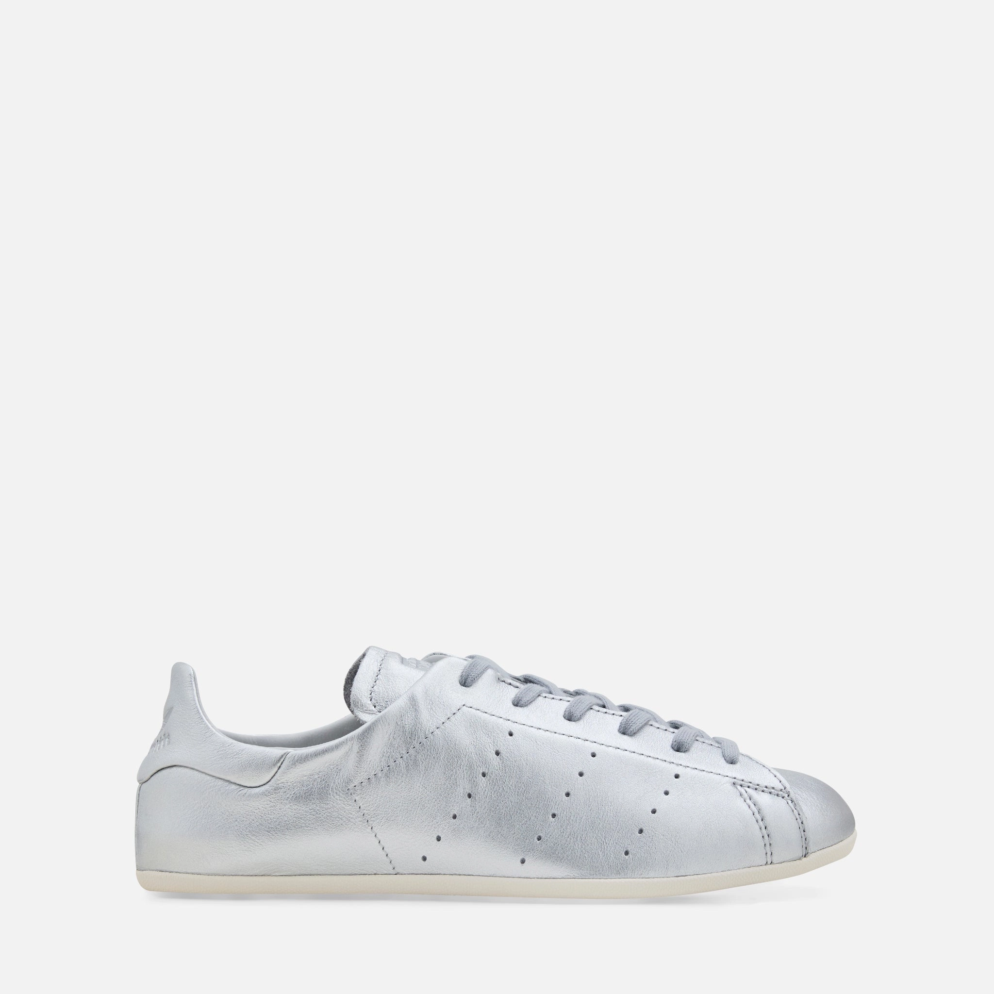 Best Adidas Casual Shoes Women's Stan Smith Lo Pro Silver Metallic | Grey One | Cloud White