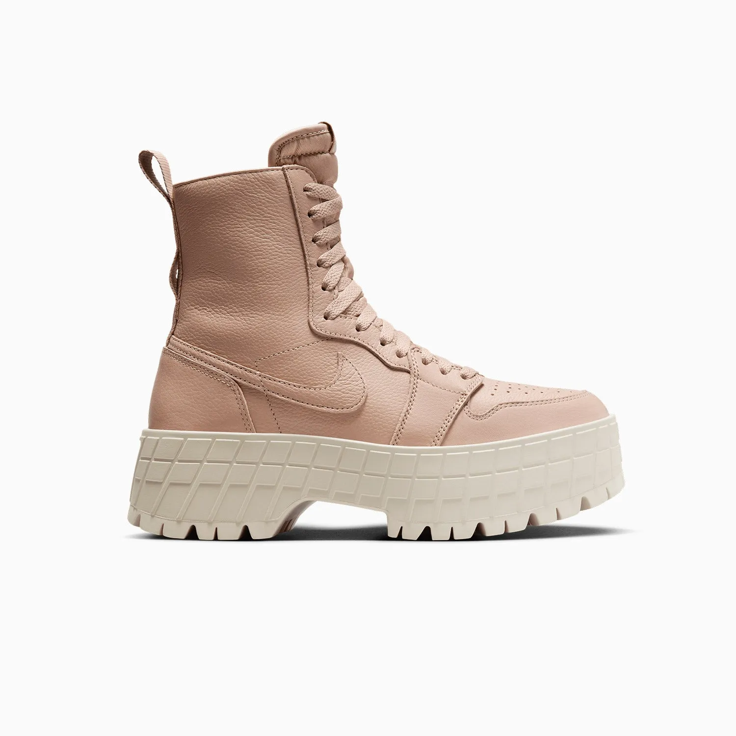 Suede Slip On Sneakers Women's Air Jordan 1 Brooklyn "Legend Medium Brown"