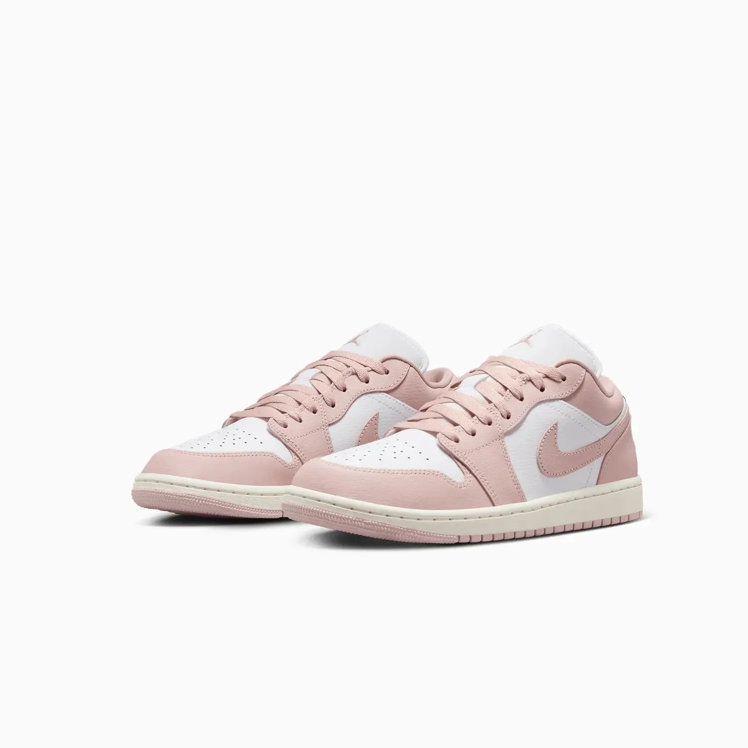 Steve Madden Slip On Sneakers Women's Air Jordan 1 Low "Pink Oxford"