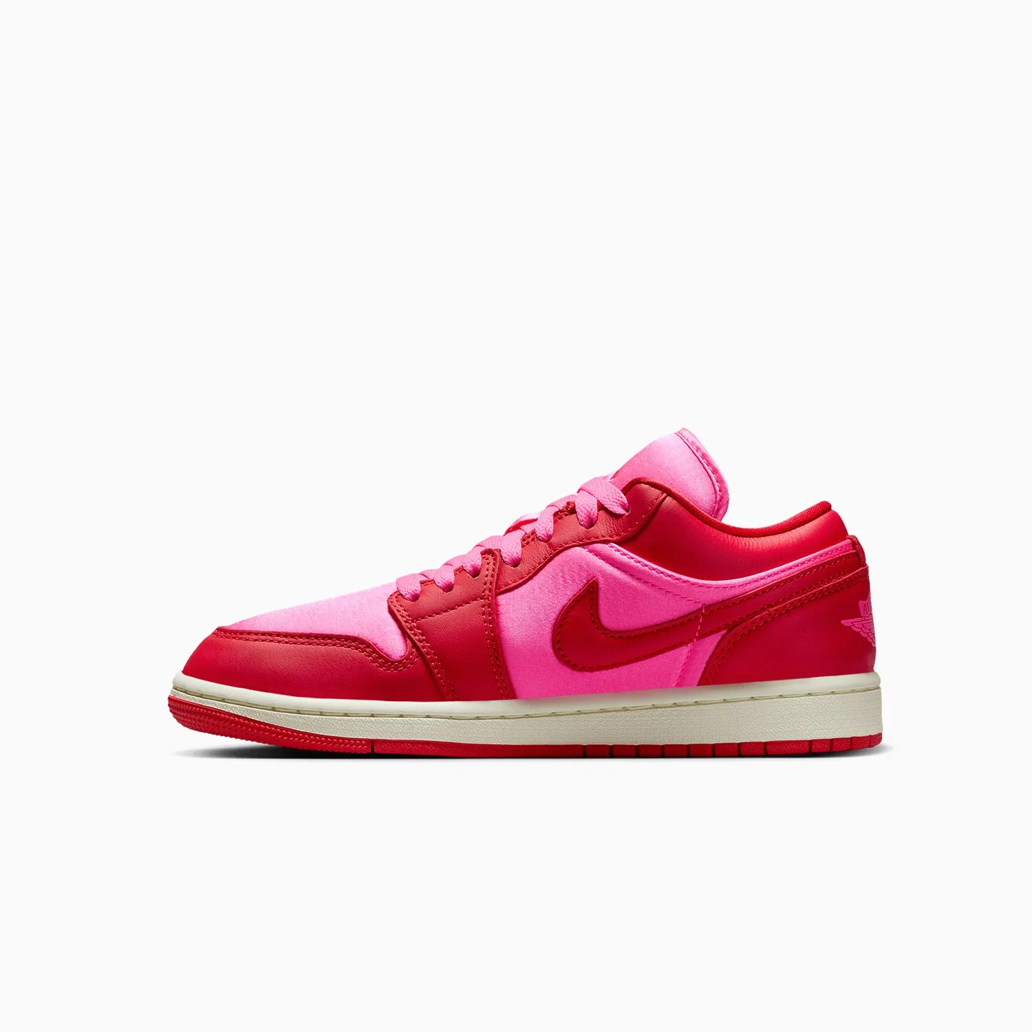 Women's Air Jordan 1 Low SE "Pink Satin" Clarks Slip On Sneakers