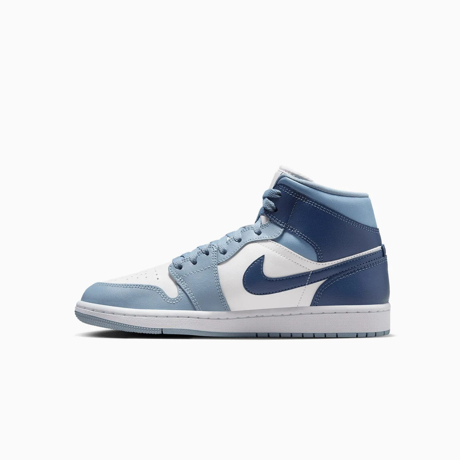 Women's Air Jordan 1 Mid "Diffused Blue" Casual Sneakers For Sale