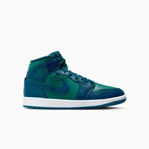 Carl Langenfeld Sneakers Women's Air Jordan 1 Mid "Sky J Teal"