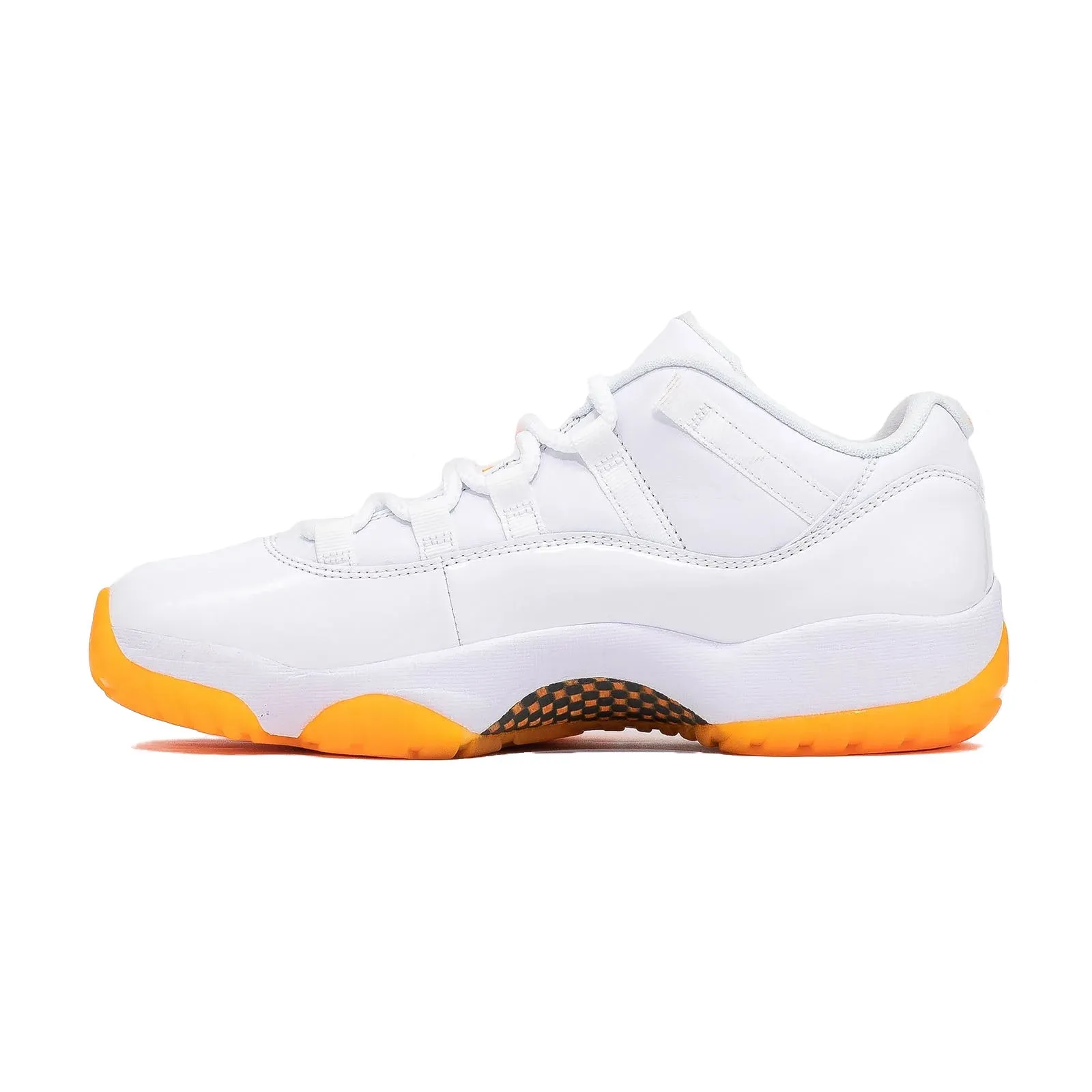 Women's Air Jordan 11 Low, Bright Citrus (2021) Paul Green Sneakers
