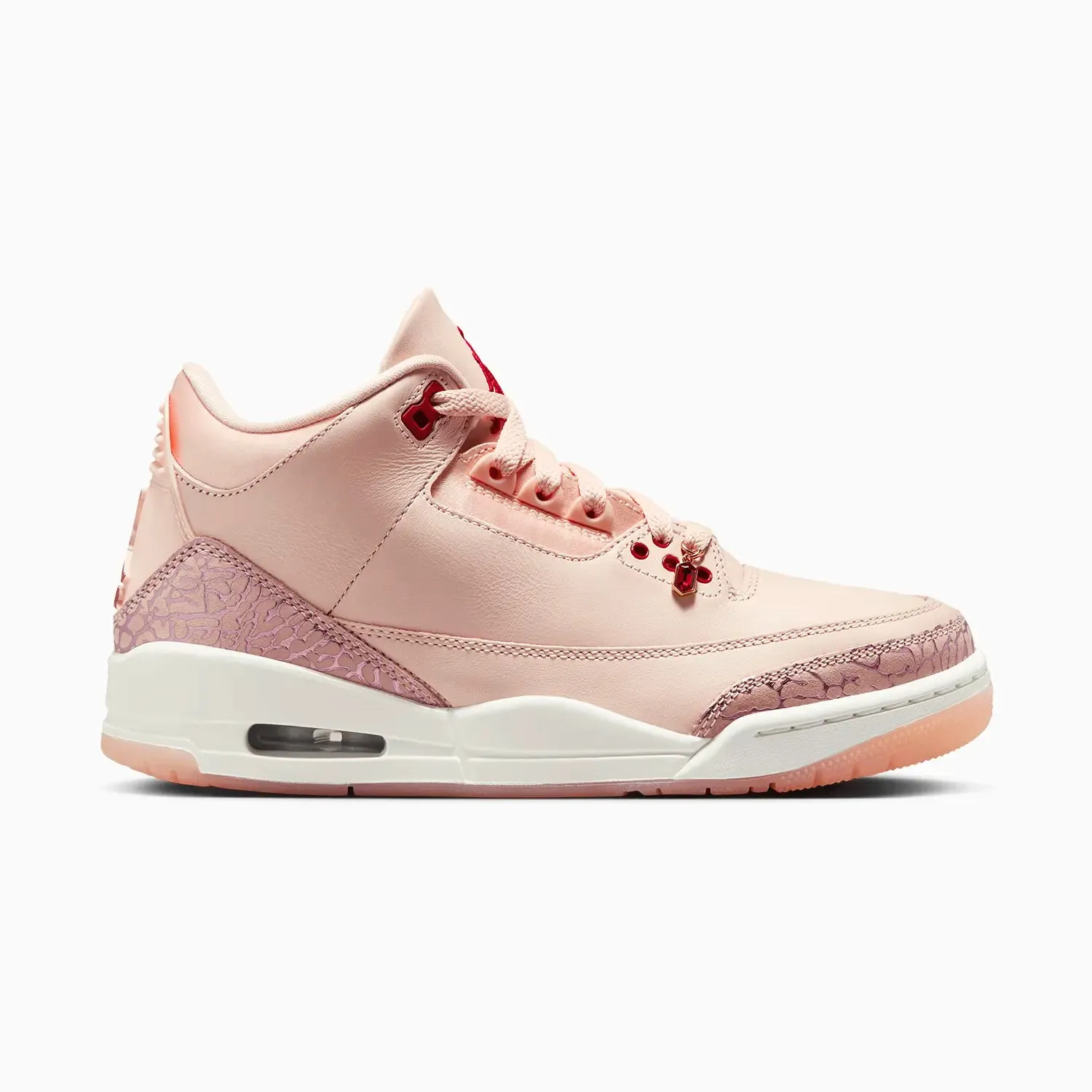 Women's Air Jordan 3 Retro "Valentine's Day" Stability Running Sneakers