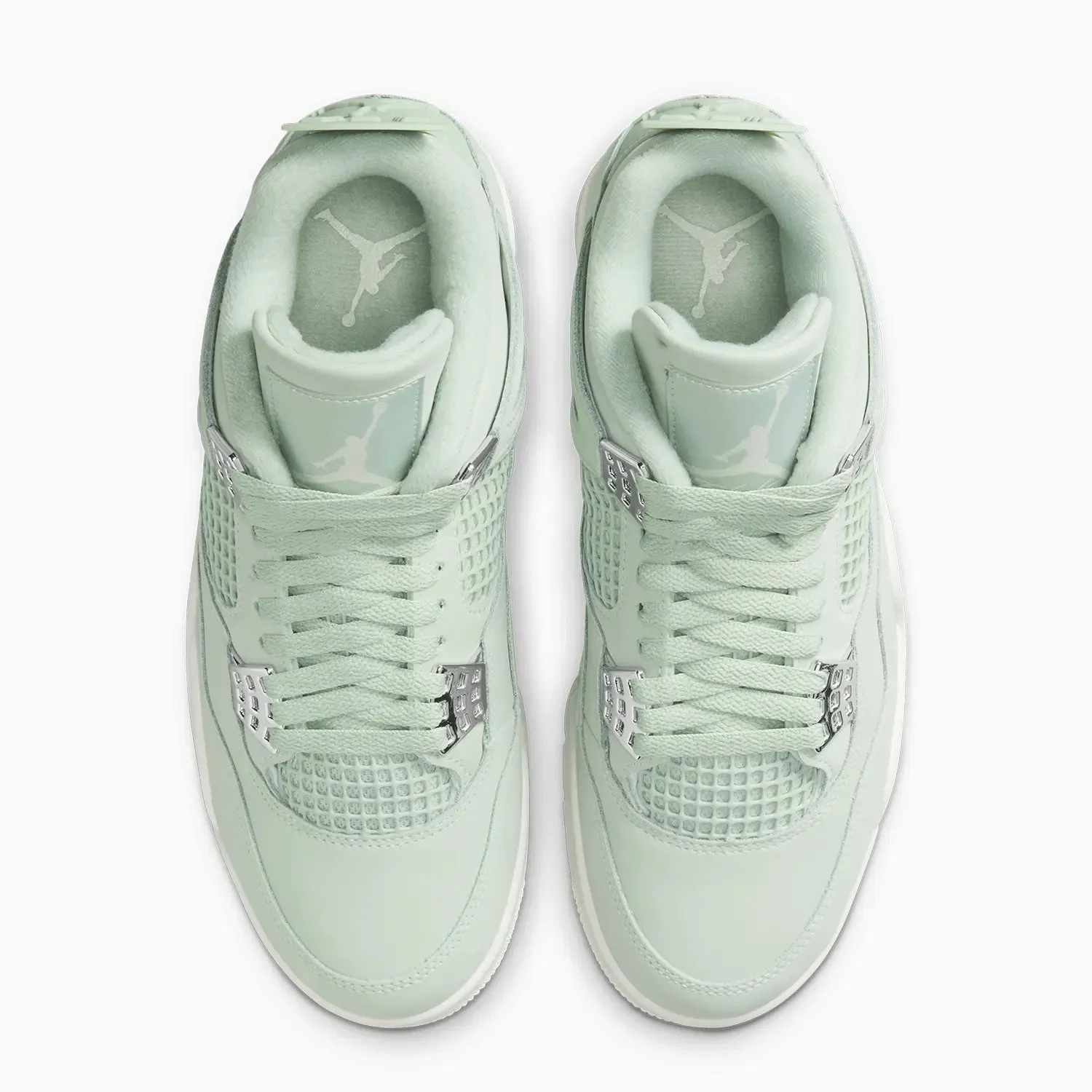 Women's Air Jordan 4 Retro "Seafoam" Ken Carson Complex Sneakers