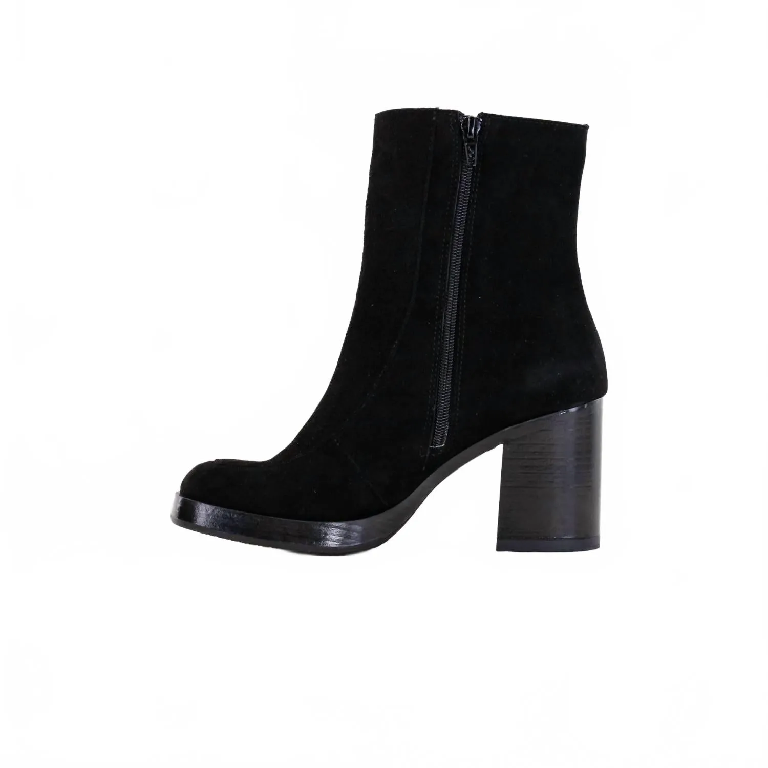 Women's Alice Boot In Black Wide Ankle Boots