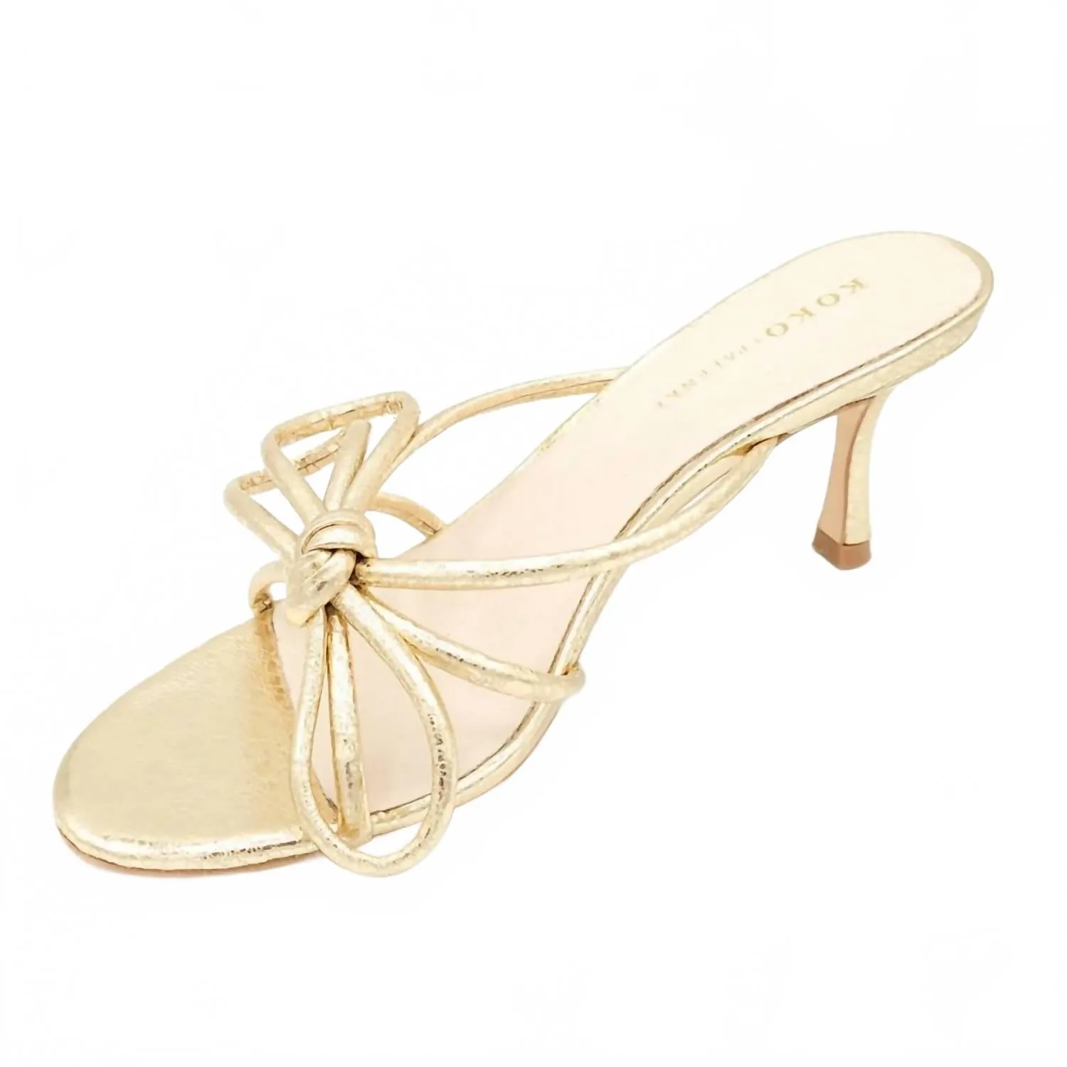 Women's Barely Sandal In Gold Sandals Bahamas Resorts