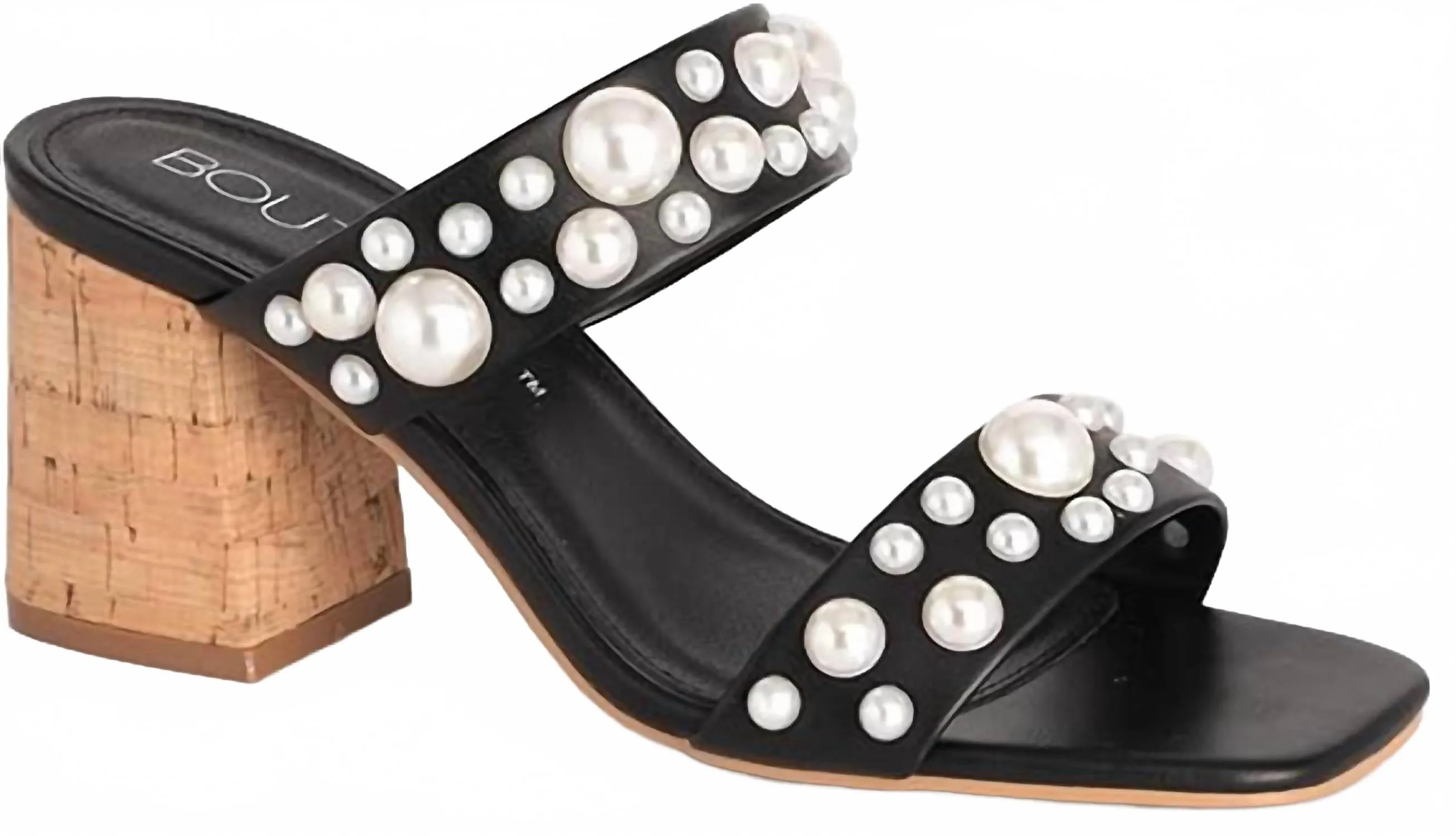 Jamaica Over Water Bungalow Women's Divine Heels In Black Pearls
