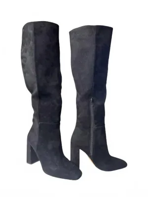 Women's Jacoby Knee Boot In Black Best Waterproof Dress Boots