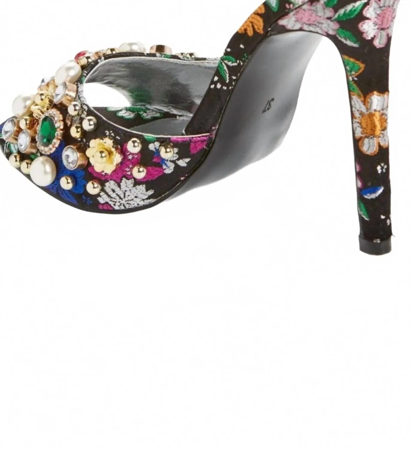 Perfume Heel Women's Judith Embellished Heels In Black