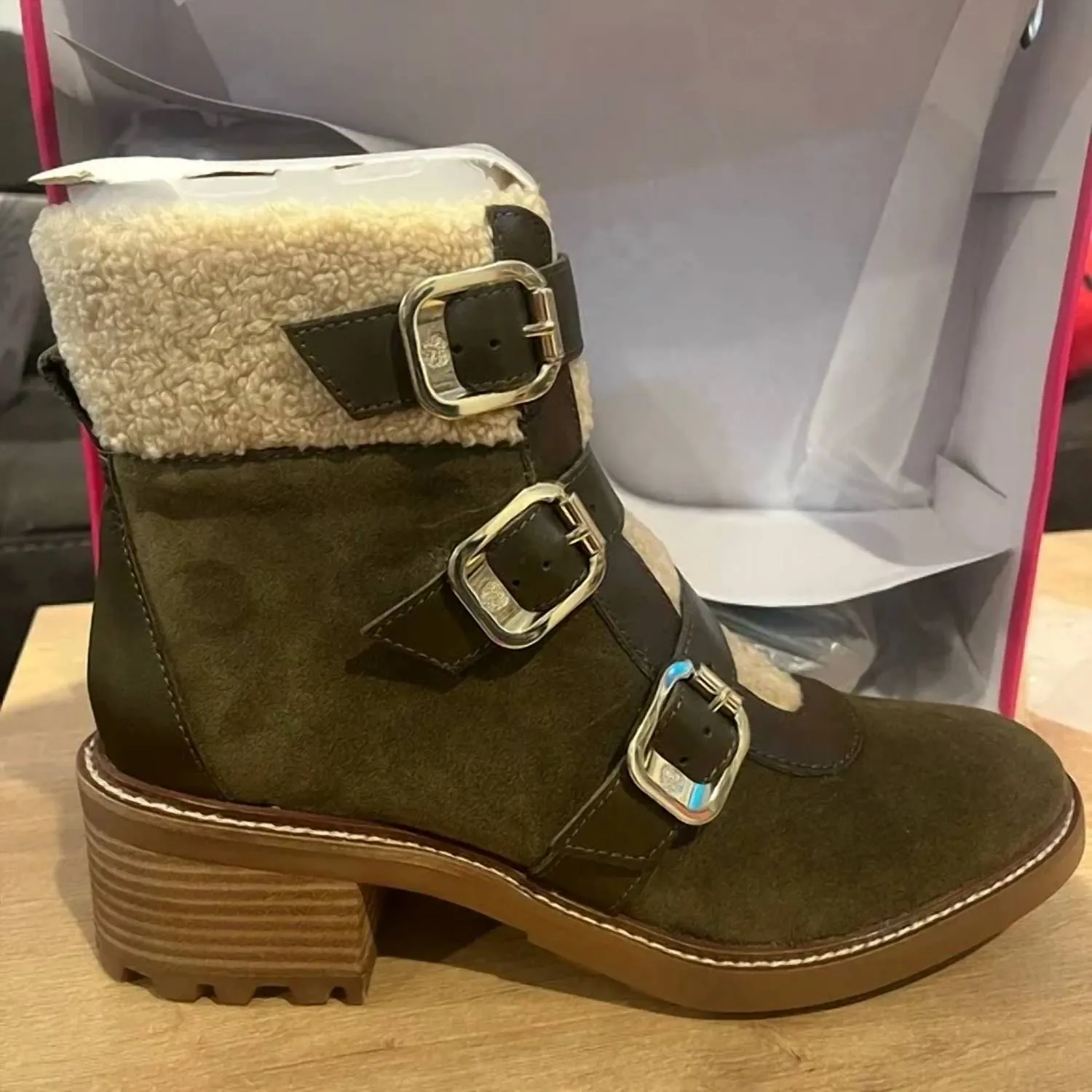 Impo Boots Women's Klerica Leather Boots In Olive