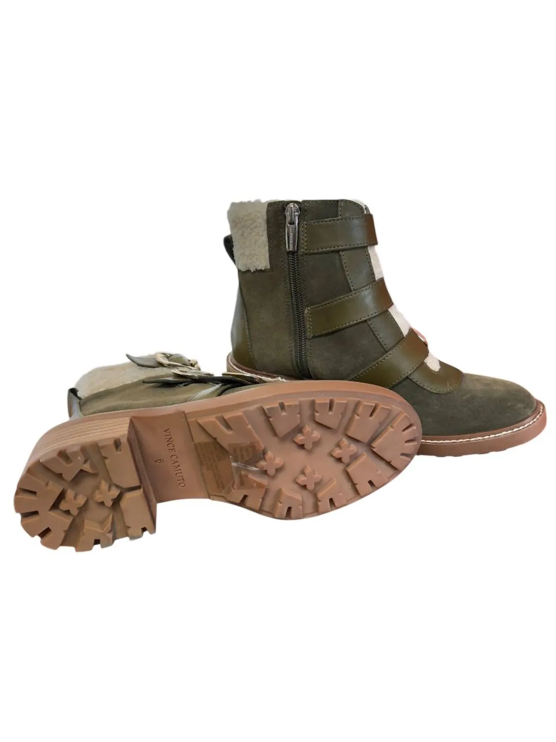 Cute Non Slip Boots Women's Klerica Leather Boots In Olive