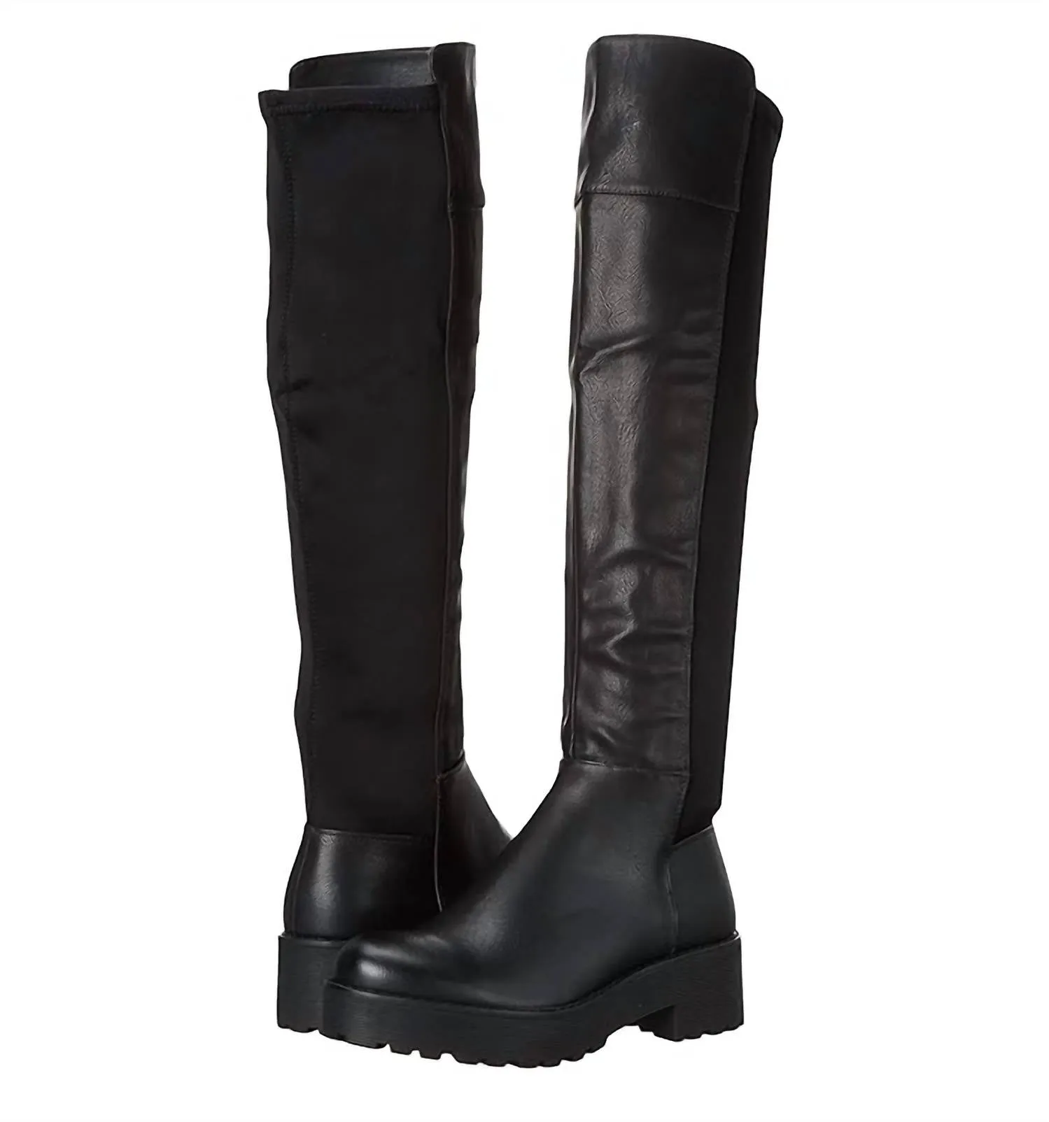 Women's Manifest Knee High Boot In Black Chester Boots