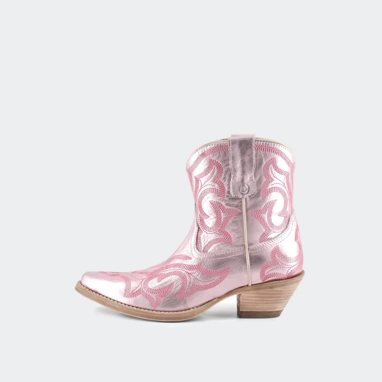 Women's Regina Leather Cowgirl Boots In Ballet In Puss In Boots