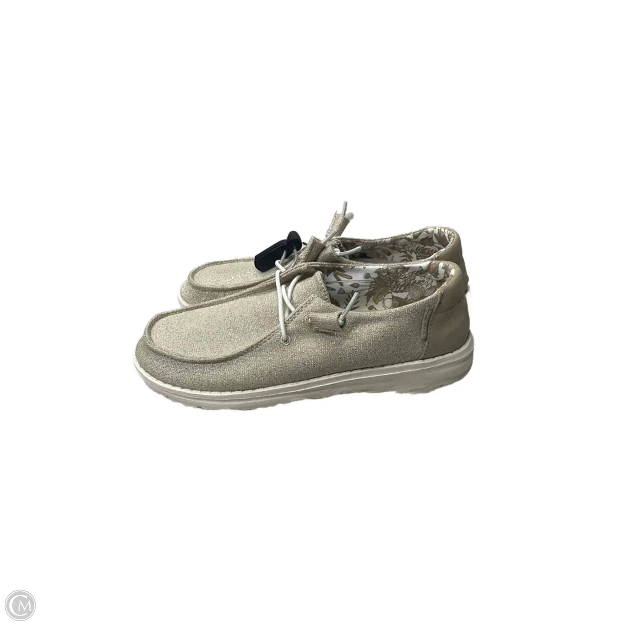Shoes Casual Outfit Shoes Sneakers By Hey Dude In Gold, Size: 7