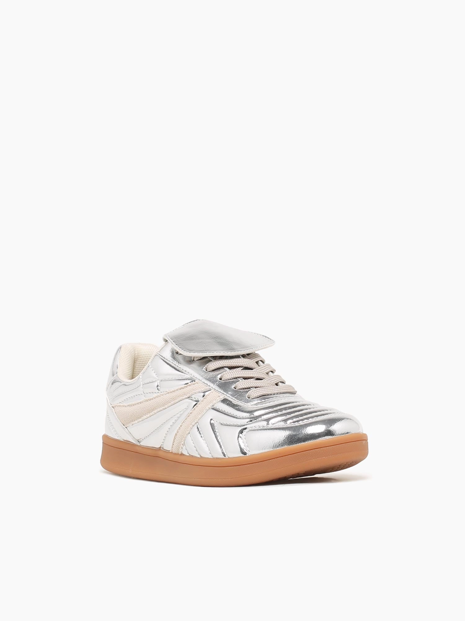 Winter Casual Shoes Barcelona Silver Metallic