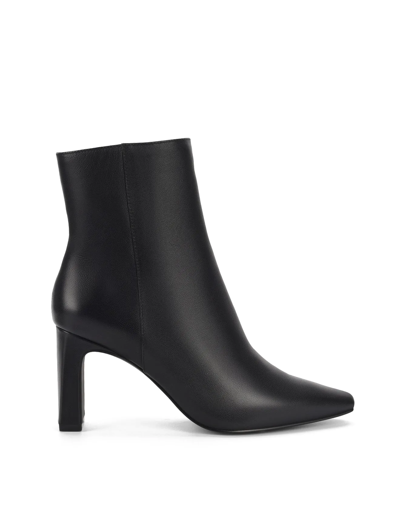 Cassidy Ankle Boots - Black Leather Riding Boot