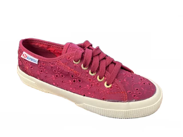 Low-top Trainer Sneakers Superga 2750-sangallosatinw sneakers in pizzo S008C40 970 prune