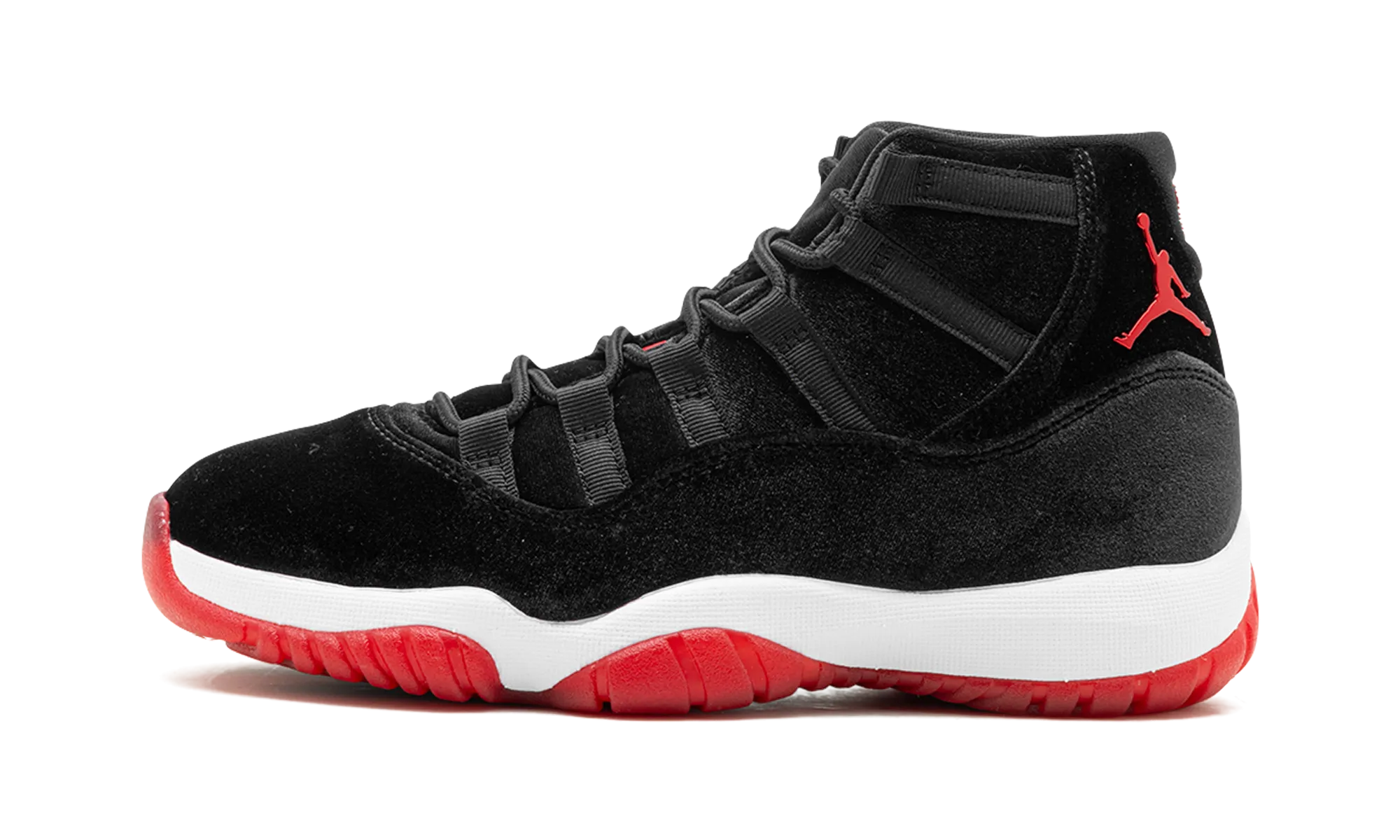 Air Jordan 11 WMNS "Bred Velvet" Yao Ming Sneakers